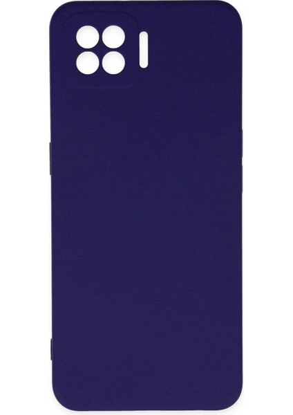 Oppo A73 Kılıf Nano Içi Kadife Silikon - Mor