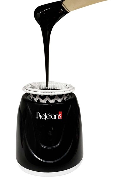 Erkeklere Özel Kalıp El Ağdası Seti, 500GR Siyah Ağda, Isıtıcı Makine ve 5 Spatula modelleri