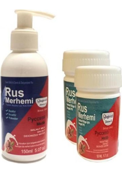 Tüy Dökücü Merhem 150 ml ve Genital Bölge Kremi 50 ml Paketleri