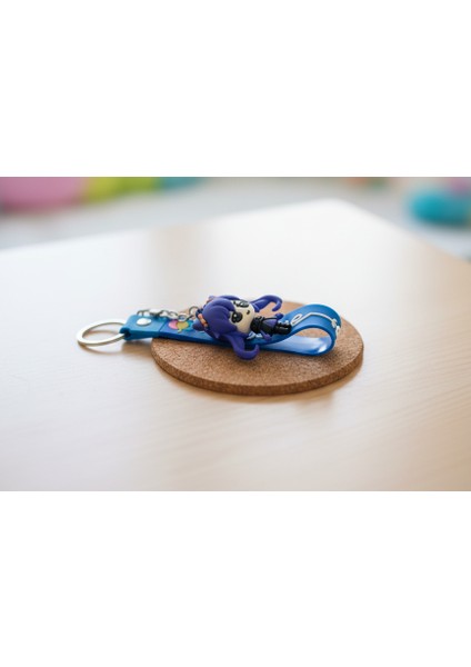 3 Boyutlu Mavi Saçlı Kız Anahtarlık fiyatları