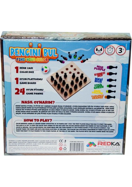 5475 Rengini Bul - Redka -KumToys indirimleri