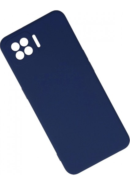 Oppo A73 Kılıf Nano Içi Kadife Silikon - Lacivert fiyatları