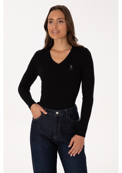 Kadın Siyah Kazak /triko 50307712-VR046