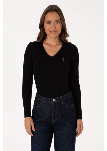 Kadın Siyah Kazak /triko 50307712-VR046 modelleri