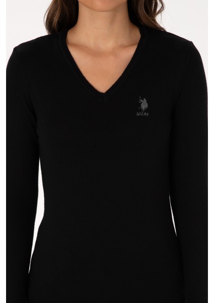 Kadın Siyah Kazak /triko 50307712-VR046