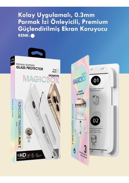 Samsung S24 ULTRA,S25 Ultra Uyumlu Premium Ekran Koruyucu Şeffaf Pratik Uygulamalı Güçlendirilmiş fırsatları
