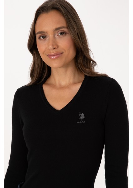 Kadın Siyah Kazak /triko 50307712-VR046 fiyatları