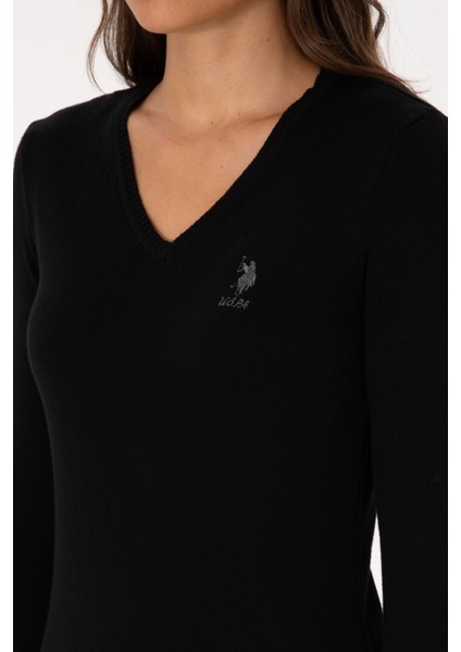 Kadın Siyah Kazak /triko 50307712-VR046