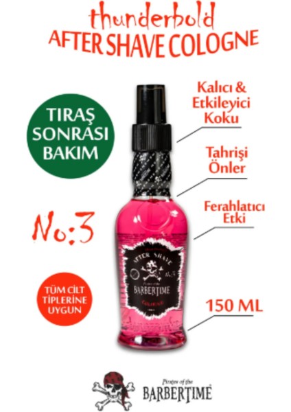 Traş Sonrası Ferahlatıcı Kolonya No:03 150 ml