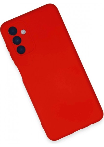 Samsung Galaxy A24 4g Kılıf Nano Içi Kadife Silikon - Kırmızı modelleri