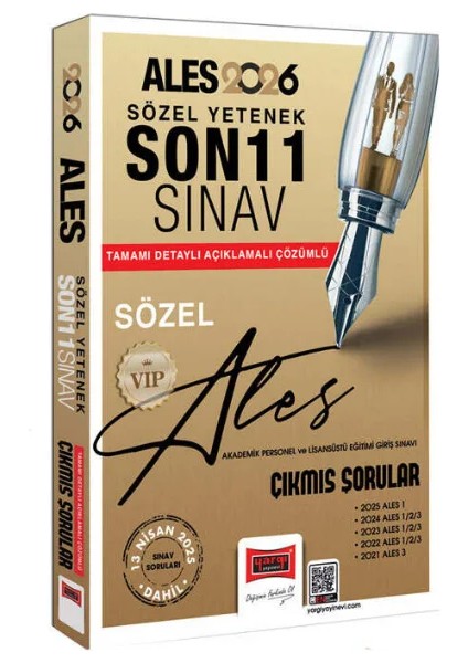 2026 Ales Sözel Yetenek Son 11 Yıl Çıkmış Sorular ve 20X35 Paragraf Denemeleri (2 Kitap) fiyatları