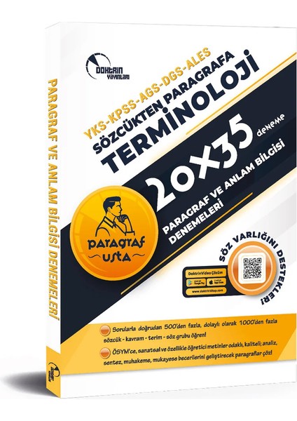 2026 Ales Sözel Yetenek Son 11 Yıl Çıkmış Sorular ve 20X35 Paragraf Denemeleri (2 Kitap) modelleri