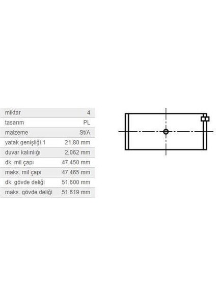 Kol Yatak 0,50 Tk. M.benz 601 83-00