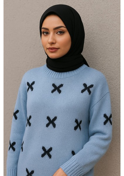 Yumuşak Dokulu Triko Standart Beden Kazak