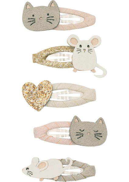 Mimi & Lula Cat & Mouse Mini 5'li Toka