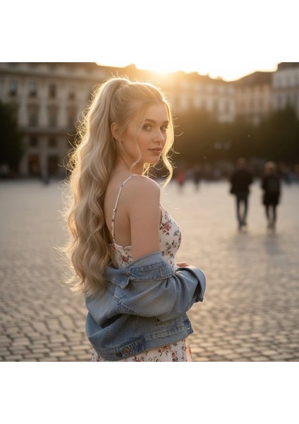 Bağlamalı Dalgalı At Kuyruğu - Balköpüğü Platin Röfleli