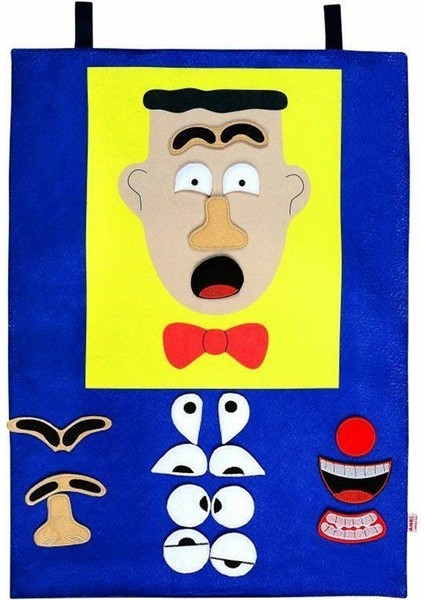 AND-5123 Cırtlı Pano Yüz İfadeleri Erkek