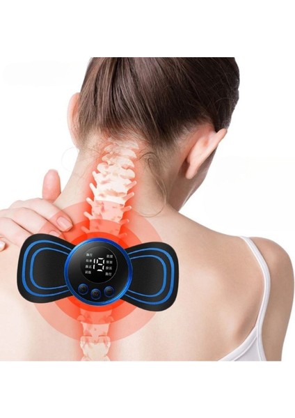 Taşınabilir 8 Kademe Masaj Cihazı, Rahatlama ve Enerji Sağlar. indirimleri