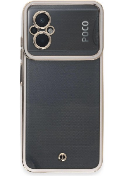 Xiaomi Poco M5 Kılıf Liva Lens Silikon - Beyaz fiyatları