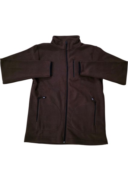 3 Cepli Tam Fermuarlı Polar