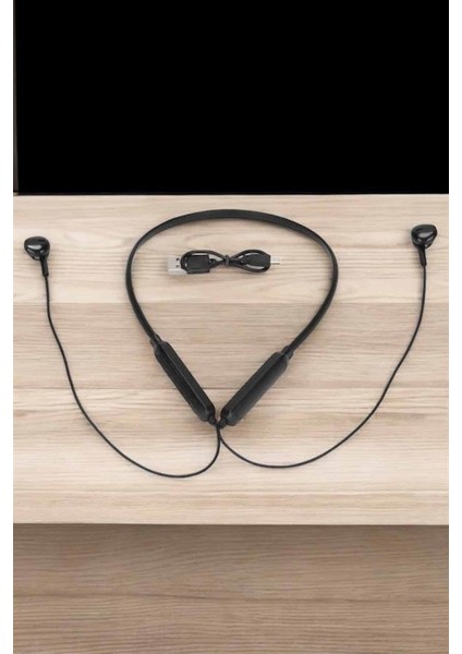 Ds-Derin Kablolu Boyun Askılı Dijital Göstergeli Bluetooth Kulaklığı 60 Saat indirimleri