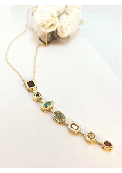 316L Paslanmaz Çelik Aura Focus 7 Çakra Y Kolye, Şık ve Enerjik Tasarım fiyatları