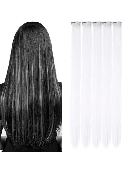 Renkli Sentetik Çıt Çıt - 5 Adet - D10