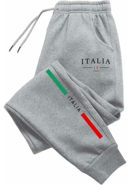 Punıx Büyük Beden Yüksek Kalite Italıa Dijital Baskılı Kışlık 3 Iplik Erkek Eşofman