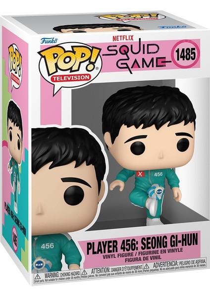 Player 456: Seong Gi-Hun #1485 Funko Pop - Squid Game