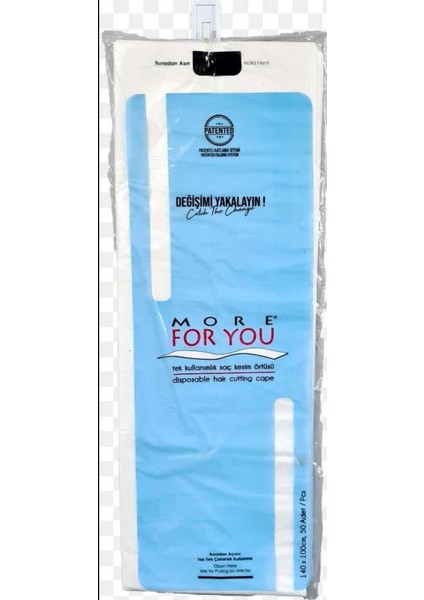 Tek Kullanımlık Pratik Saç Kesim Örtüsü, Hijyenik ve Kullanışlı Tasarım