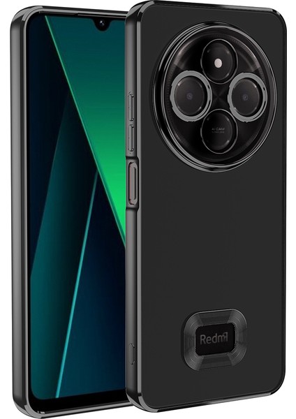 Redmi 14C 4g Kılıf Kamera Korumalı Logo Gösteren Frms Omega Kapak - Sierra Mavi