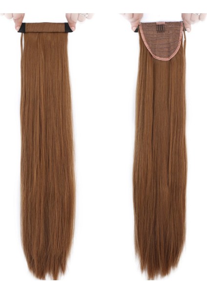 Fiber Sentetik Sihirli At Kuyruğu - Açık Kahverengi modelleri