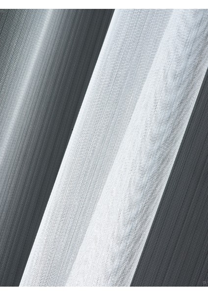 Şeffaf Eko Bambu Tül Perde | Ütü Gerektirmez | Ekstrafor Büzgülü | En Çok Tercih Edilen Tül Perde