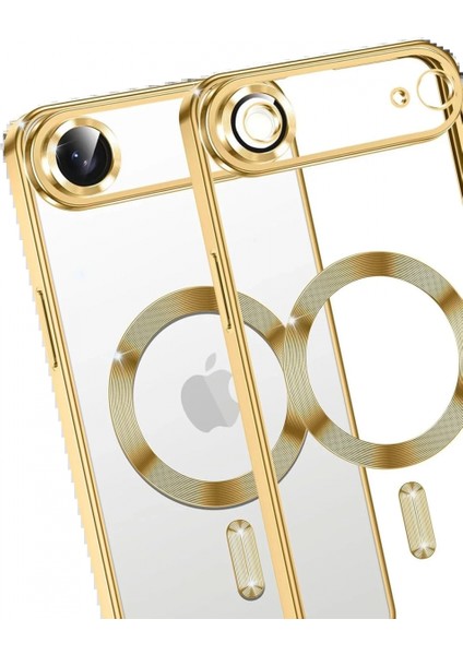 Apple iPhone 17 Air Kross Magneticsafe Kapak - Gold modelleri
