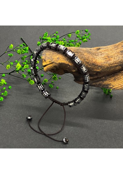 Doğal Hematit Taşlı 6mm Bileklik, Sertifikalı, Şık ve Zarif Takı fırsatları