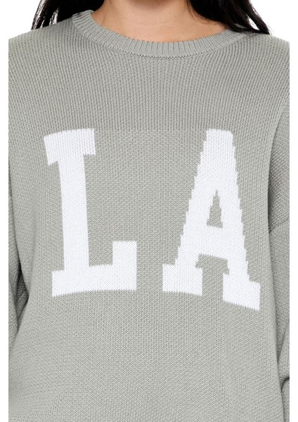 La Desenli Düşük Omuzlu Kazak modelleri