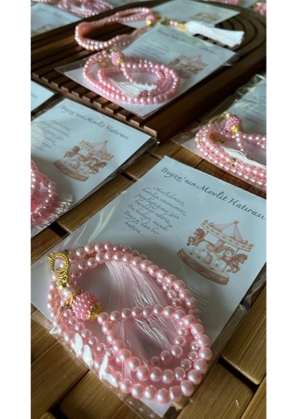 Isme Özel Hoşgeldin Atlı Karıncalı Tasarım Mevlüt Bebek Hediyelik - 20 Adet - Tespih Hediyelik modelleri