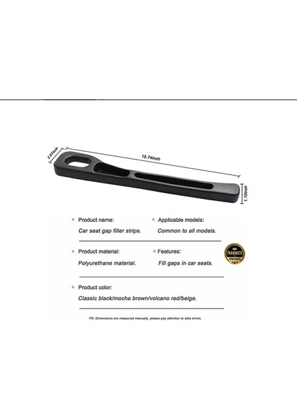 Araba Koltuk Arası Boşluk,doldurucu,organizer , Iki Adet Siyah Araç Içi,düzenleyici