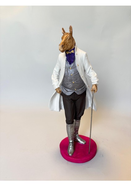 Dekoratif At Figürü Heykel – Şık Masa Üstü Obje ve Lüks Hediyelik Ev Ofis Aksesuarı