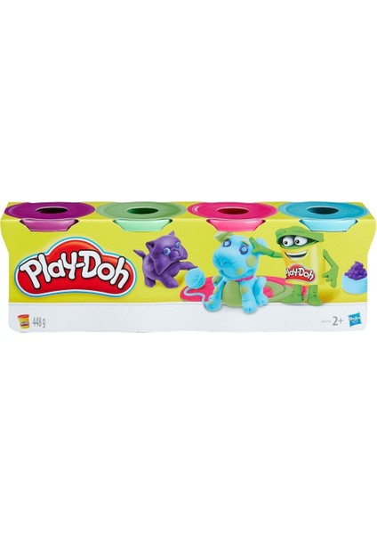 B5517 Play-Doh 4'lü Hamur / +2 Yaş