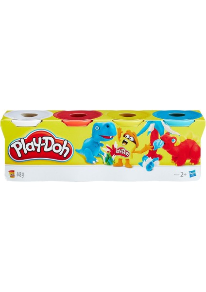 B5517 Play-Doh 4'lü Hamur / +2 Yaş modelleri