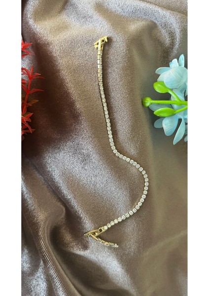 Altın Renkli Su Yolu Paslanmaz Çelik Kadın Bileklik, Şık ve Zarif Takı fırsatları