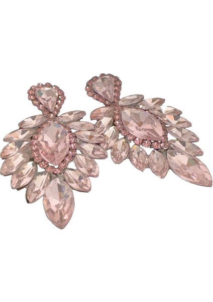 Kadın Damla Model Gerçek Taşlı Abiye Elbise ve Küpe, Düğün, Nişan, Söz, Kına, Parti fiyatları