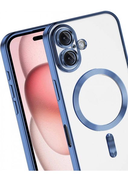 Apple iPhone 17 Kross Magneticsafe Kapak - Sierra Blue modelleri