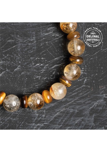 Doğal Sarı Taş Bileklik, Pozitif Enerji ve Şifa Kaynağı indirimleri