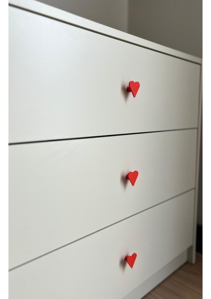 Kalp Mobilya Kulpu 4 Adet modelleri