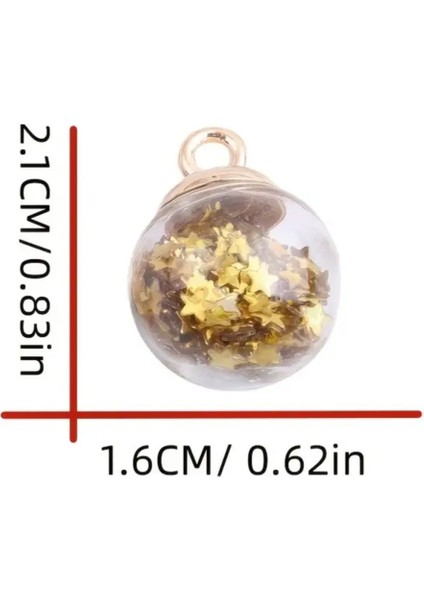 8'li Renkli Yıldızlı Top Takı Seti, Kolye ve Küpe Ucu, Şık ve Hafif Seçenekler indirimleri