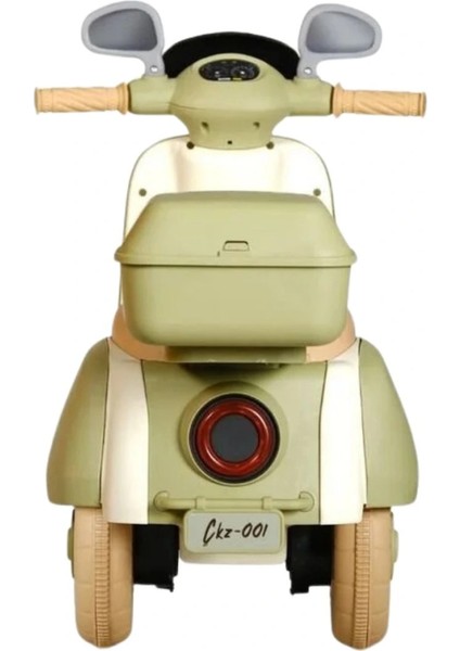 Wespina Kumandalı Akülü Motor 6V Yeşil Wpak3 modelleri