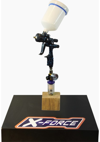 x Force Boer Mavi Siyah Basınçlı Boya Tabancası