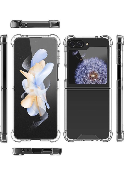 Galaxy Z Flip 6 Kılıf Frms Nitro Anti Shock Silikon-Şeffaf fırsatları